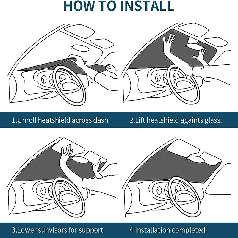 Cartoon Eye Car Sunshade Front Window Cover Windshield Sun Shade Car Sun Visor Heat Protection Interior Accessories