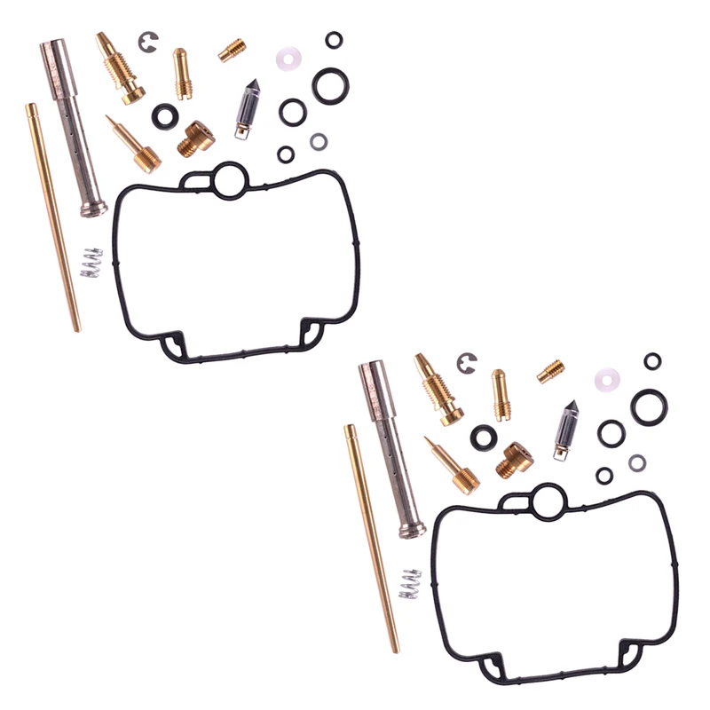 

Карбюратор для мотоцикла, 2 комплекта, Ремонтный ремонтный набор для карбюратора, подходит для Suzuki DR650SE 1996 1997 1998 1999 2000 2001 2002-2009 15645005