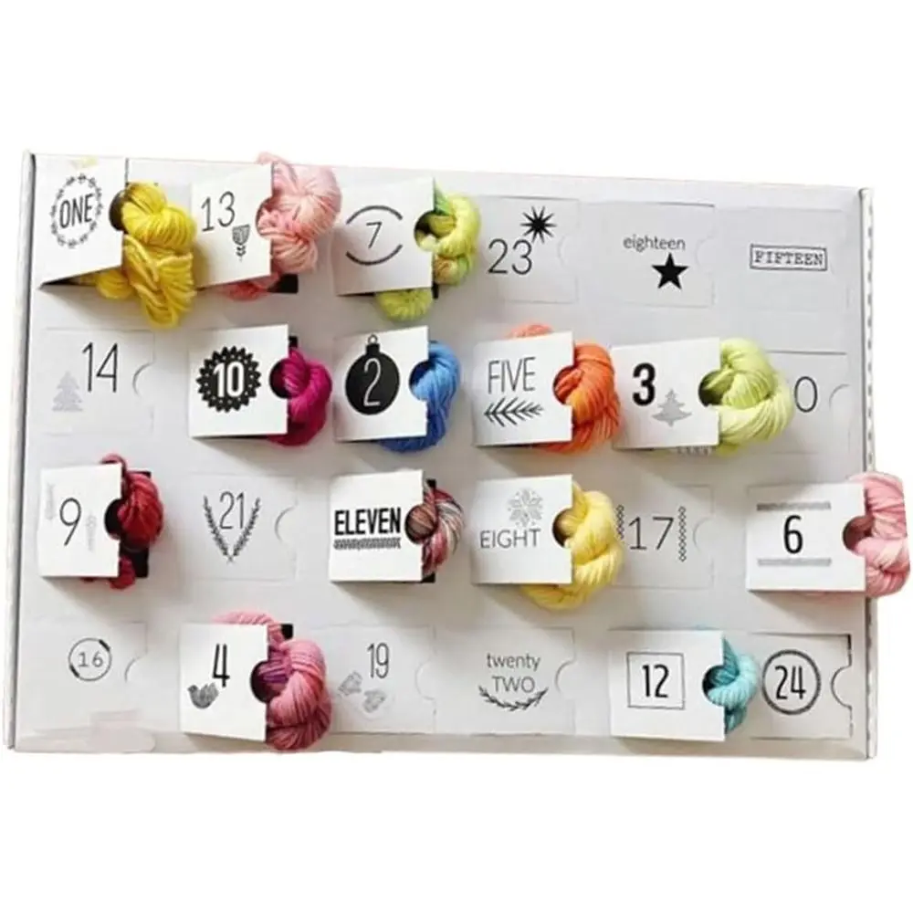 ChristmasCalendar2024TheYarnAdventCalendarDecorationProps