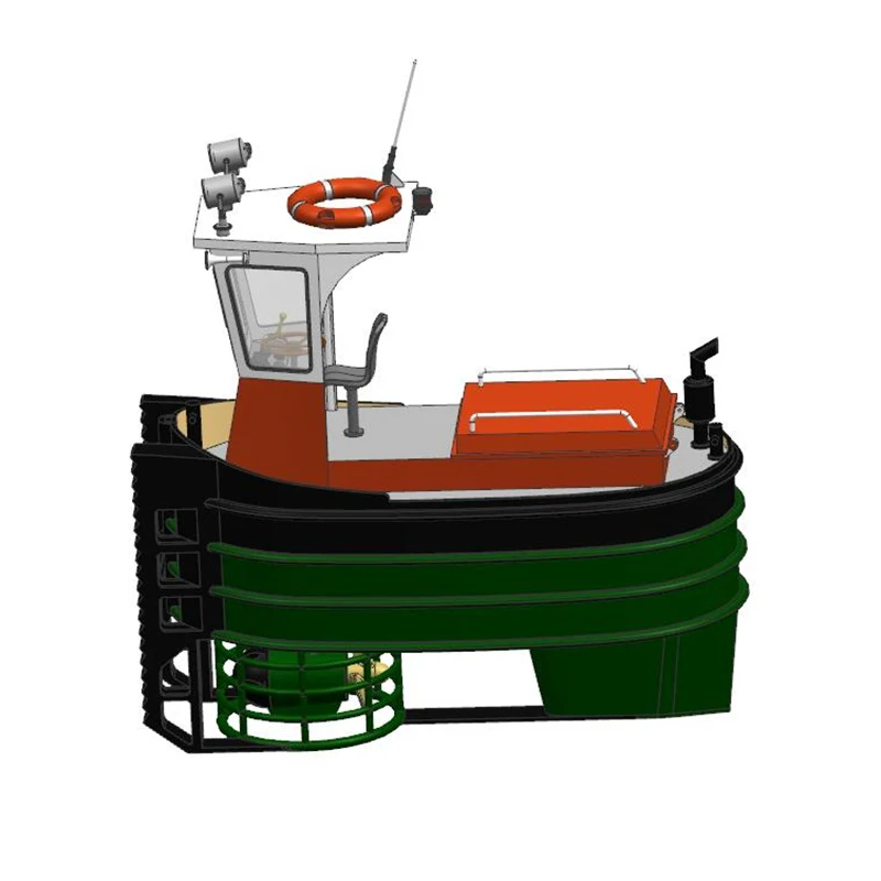 1/18 Taimo Model M8 AB Yacht 190mm Logging Boat Remote Control Boat Model DIY Assembly Kit remote control boat