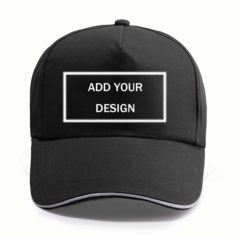 

Custom Baseball Cap Add Your Design Print Logo Text Photo Y2k Hat Customize Caps for Men Women