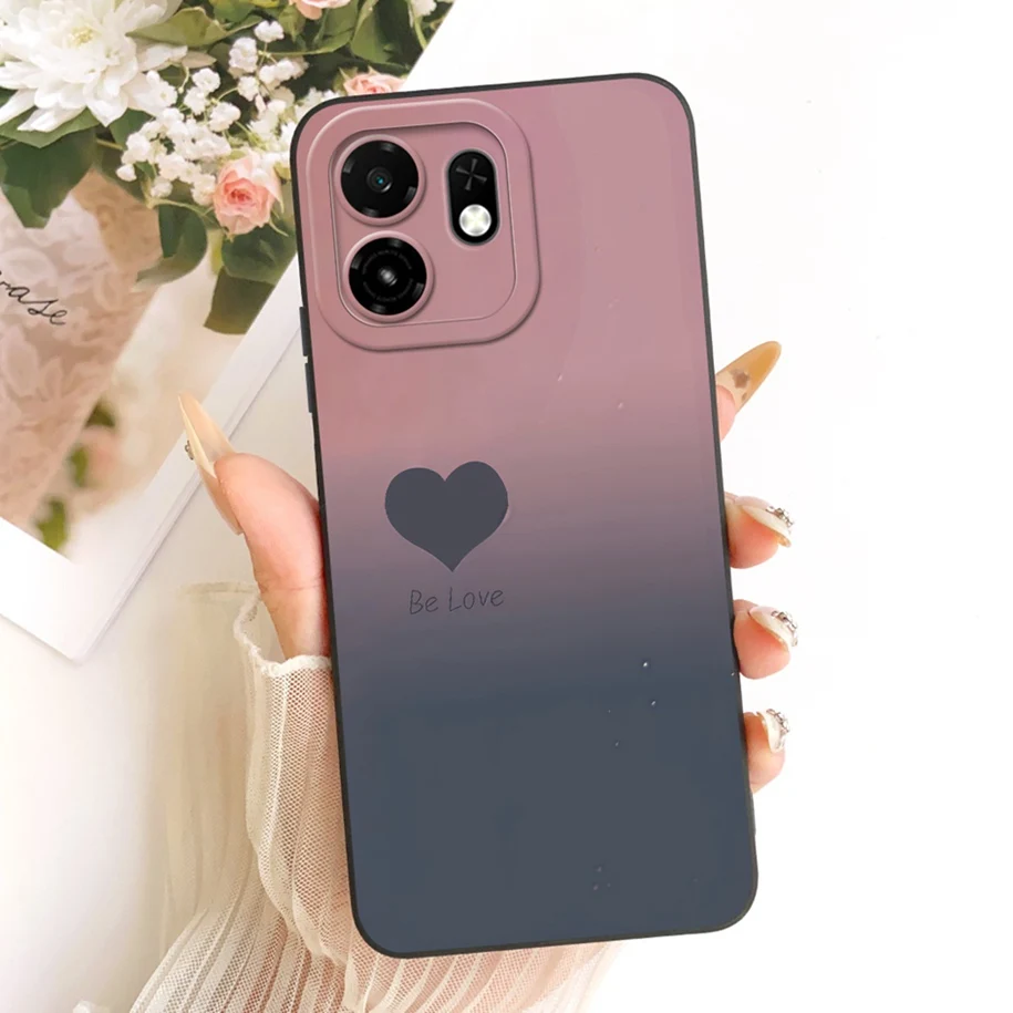 Luxury Painted Soft Silicone Phone Case with Camera Protection - Pretty Girls Design