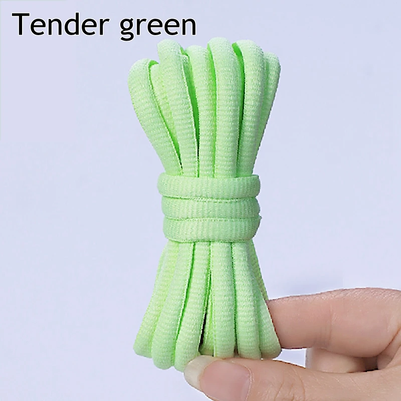 Durable Oval Athletic Shoe Laces - Fade-Resistant Half Round Strings