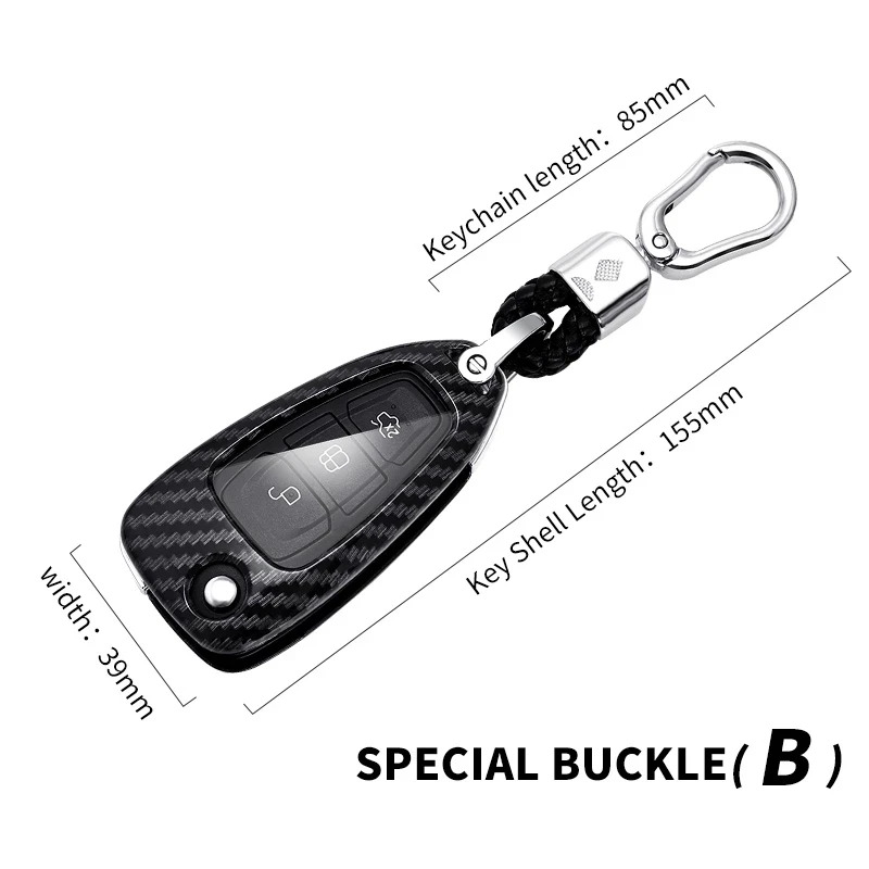 ABS Carbon Fibe Car Key Cover Case Shell per Ford Focus 2 3 MK3 ST RS Ecosport Fuga Fuga Fiesta Tourneo Custom Transit Galaxy 8 ABS Carbon Fibe Car Key Cover Case Shell per Ford Focus 2 3 MK3 ST RS Ecosport Fuga Fuga Fiesta Tourneo Custom Transit Galaxy - S79f9eb8cef62496cb80400509472f28bG