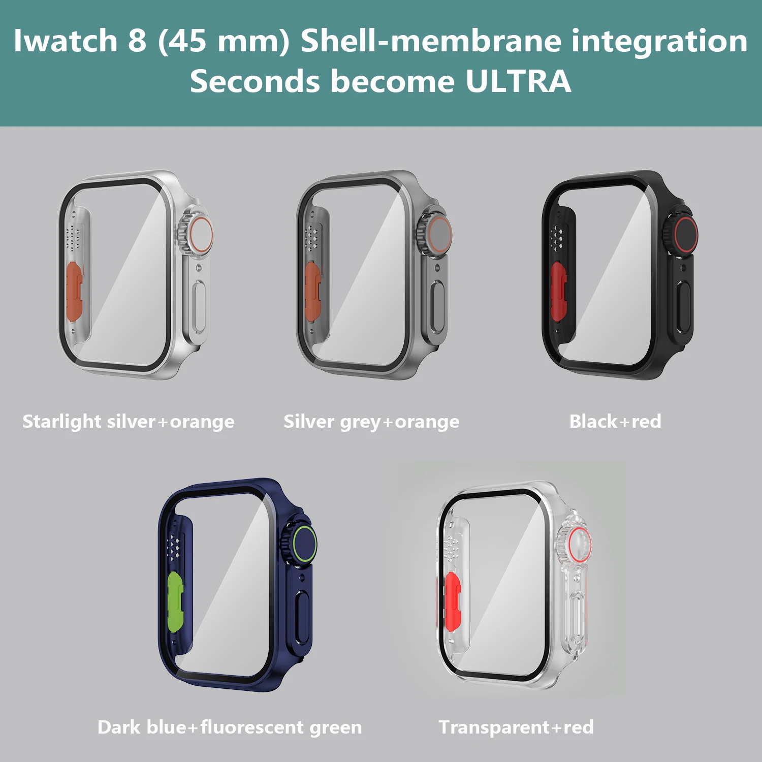Apple Watch ̽ Ʈ  ȭ  Ŀ 8 7 6 5 4 45mm 44mm 41mm 40mm, ܰ ׷̵ Ʈ 49mm 