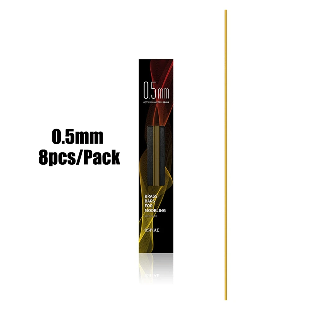 Premium Brass Alloy Solid Round Bar - Multiple Diameter Options for Crafting and Engineering