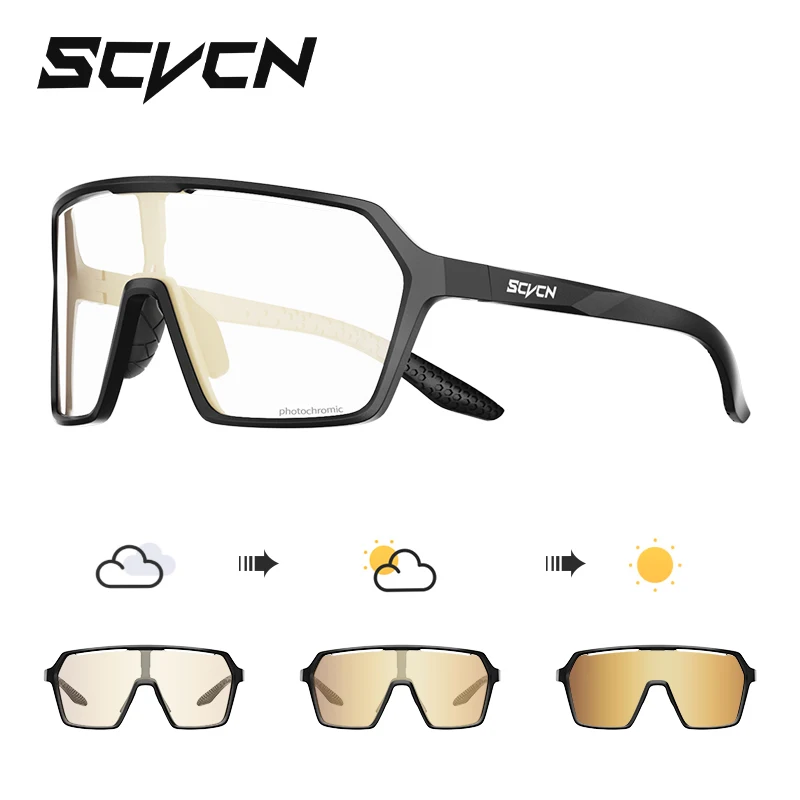 Unisex Photochromic UV400 Cycling & Sports Sunglasses