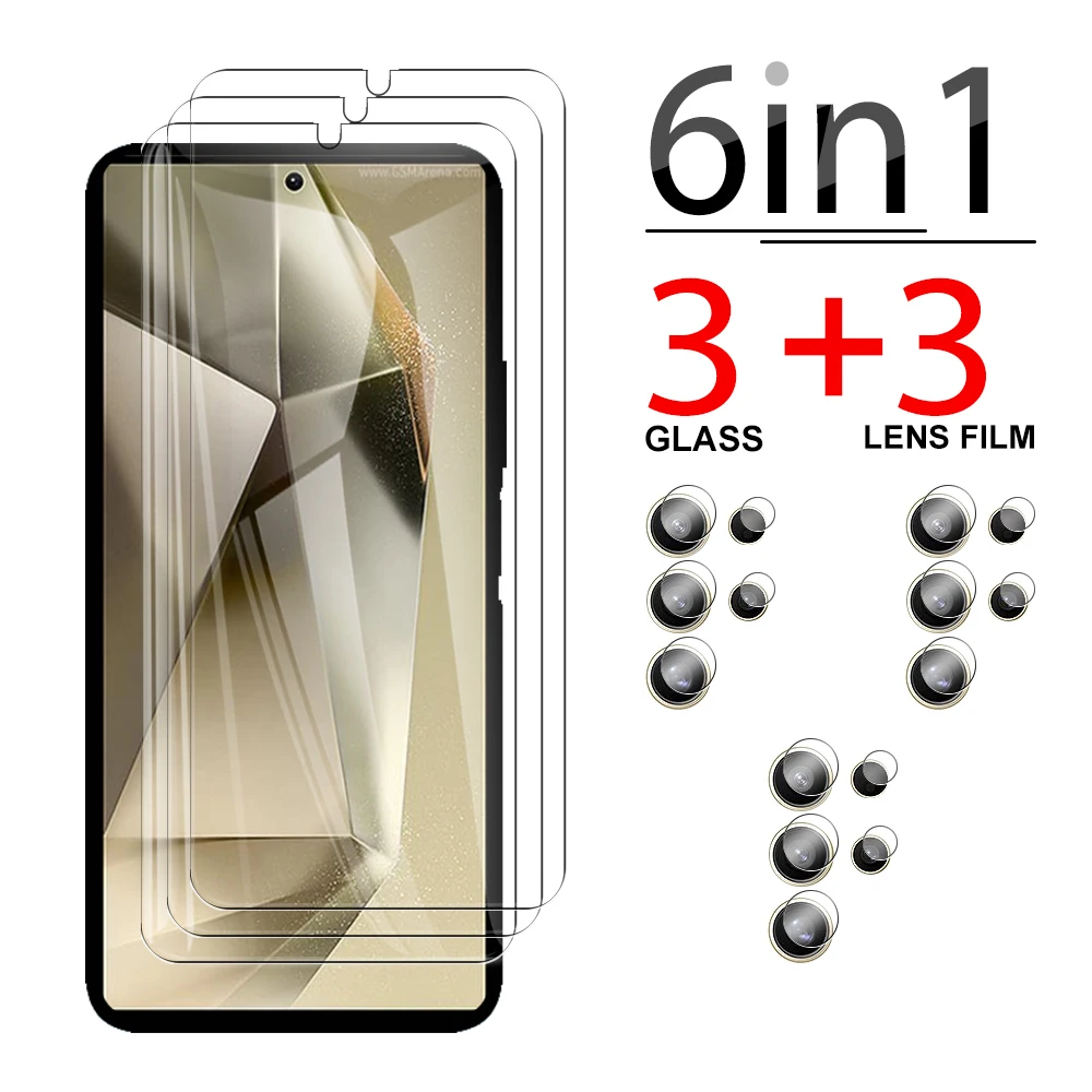 

Защитное стекло для камеры Samsung Galaxy S24, 6 в 1
