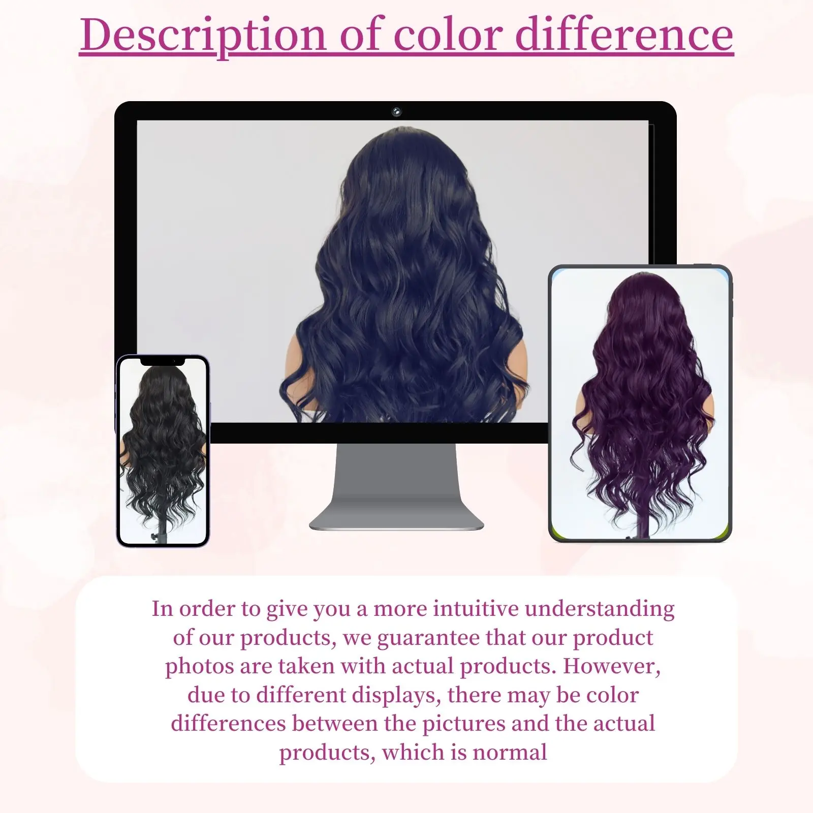 Black Body Wavy 13x4 Lace front wig Long Wave Lace Front Synthetic Wig Black Wavy Wig  Pre Plucked Natural Hairline Wig 24Inch