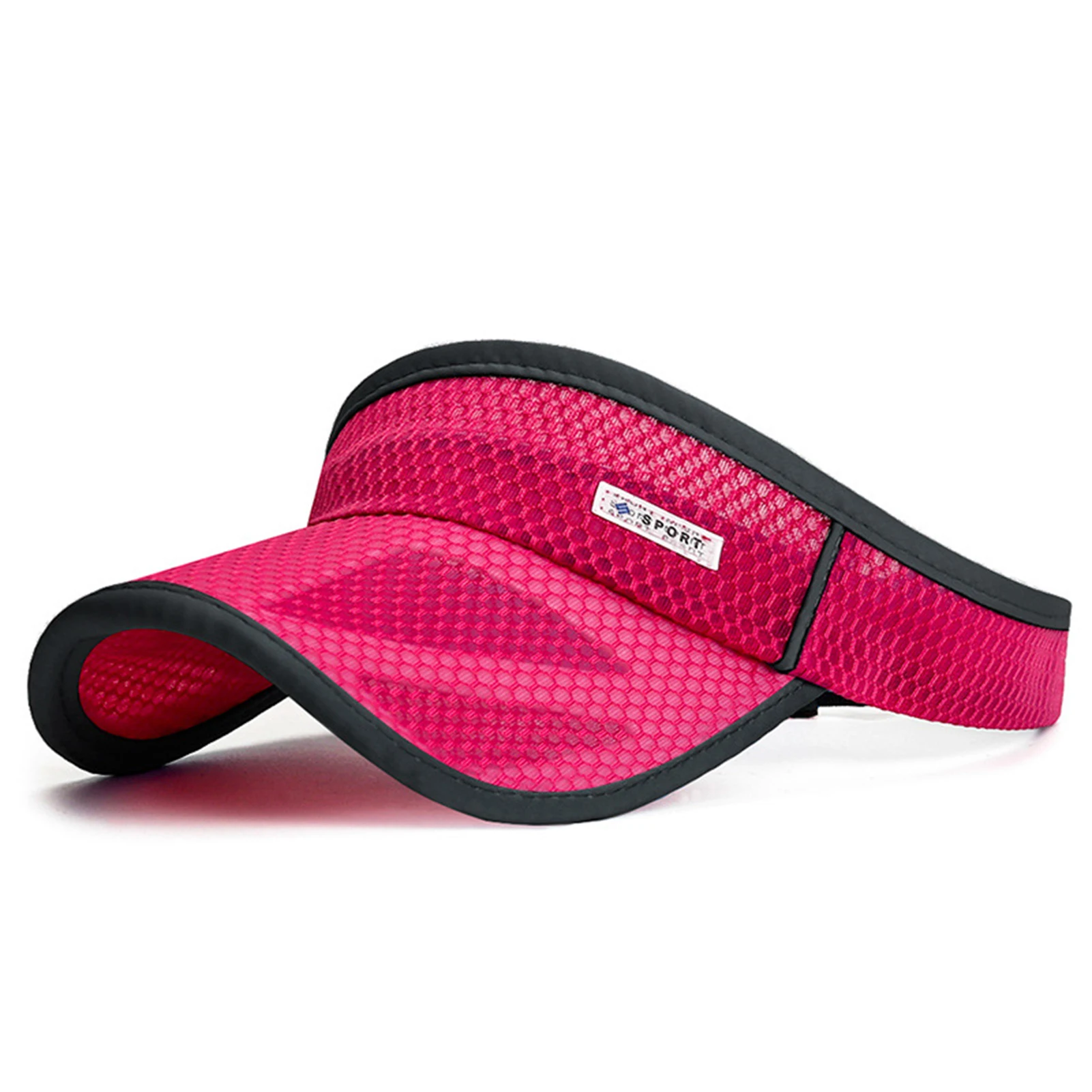 55–60 cm Unisex-Sonnenkappe, verstellbar, für Outdoor-Sport, Sonnenschutz, verlängerter Rand, hohler Hut für Angeln, Wandern, Camping, Reisen – Detail 8