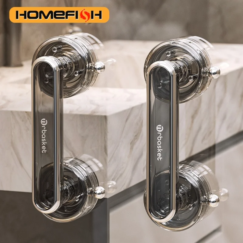 Sliding Door Handle Anti-slip Waterproof Suction Cup Bathroom Removable Wardrobe