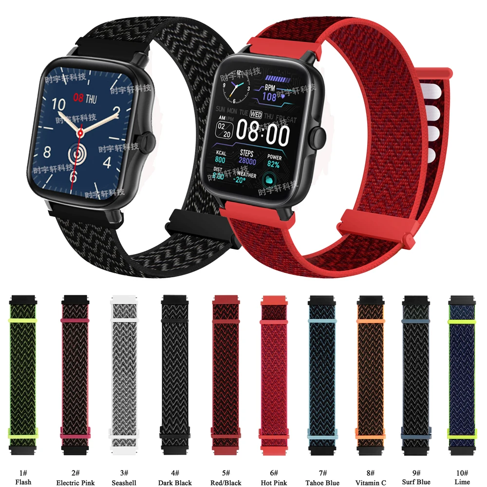 Replacement Watchband P8 P8 Pro Replacement Strap Nylon Loop