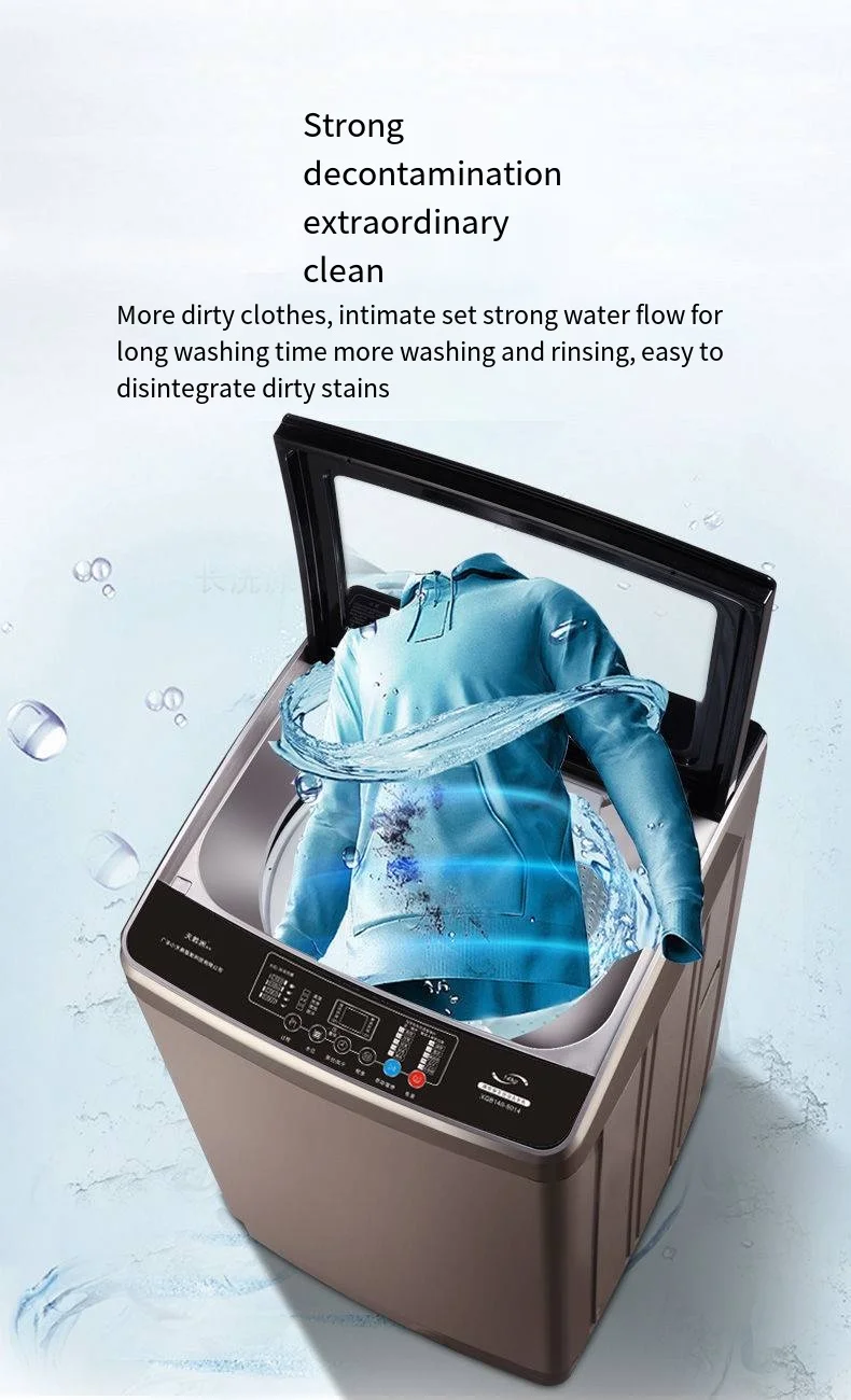 7.5-20kg  Fully Automatic Washing Machine  Household Mini Hot Drying Wave Wheel Large Capacity 3