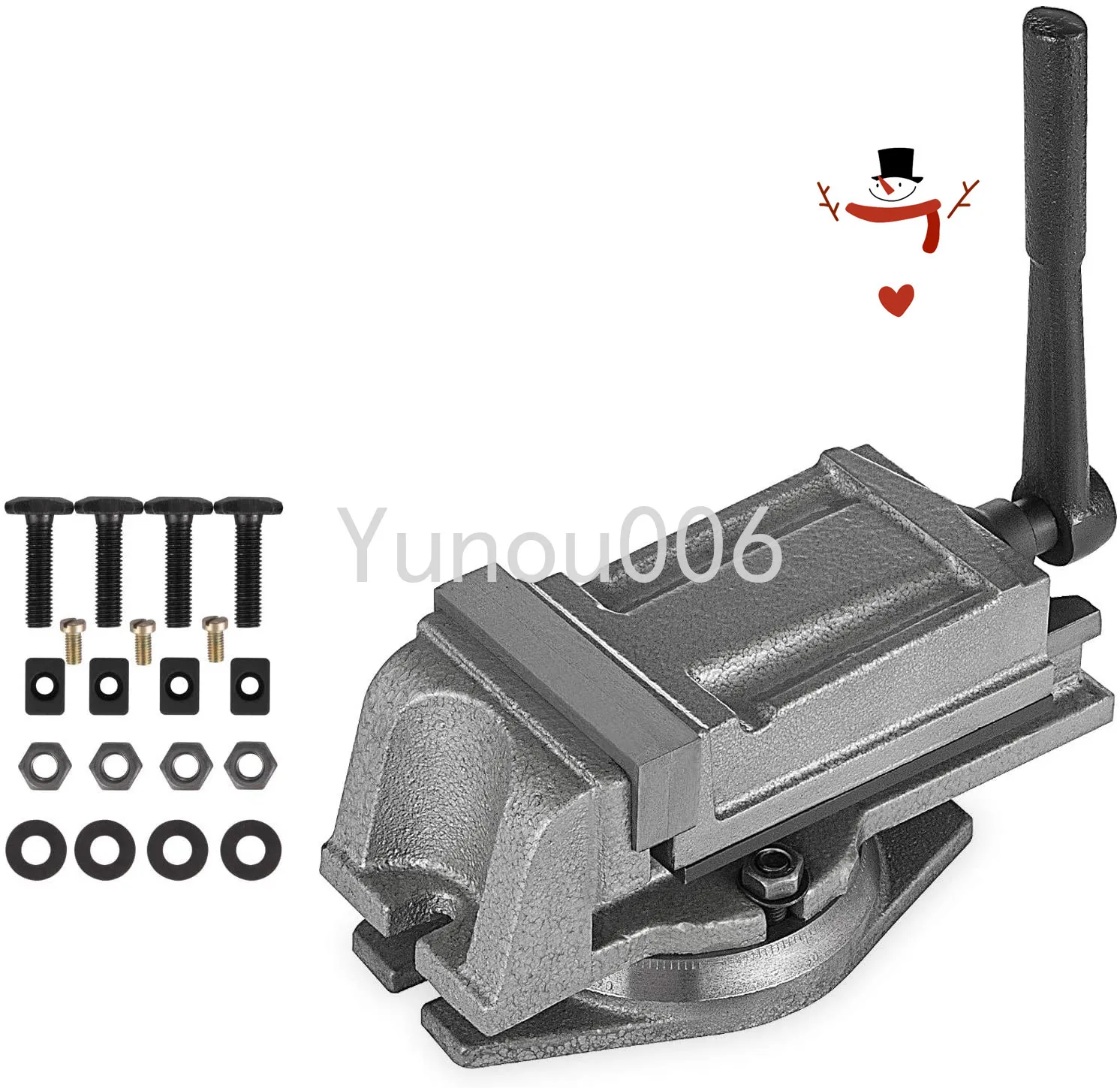 

5 Inch Vise Bench Clamp Heavy Duty Precision Chuck Milling Machine For Milling Bench Drill Press Stand Lathe Mini Tools