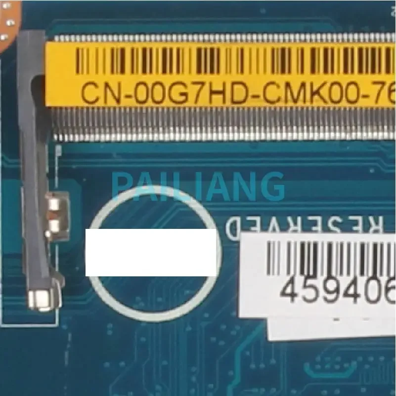 Placa-mãe Portátil para Dell Latitude E5480 Celeron 3965u Cn00g7hd 00g7hd La-e081p Sr34a Ddr4 Notebook Mainboard Testado ok - Imagem 4