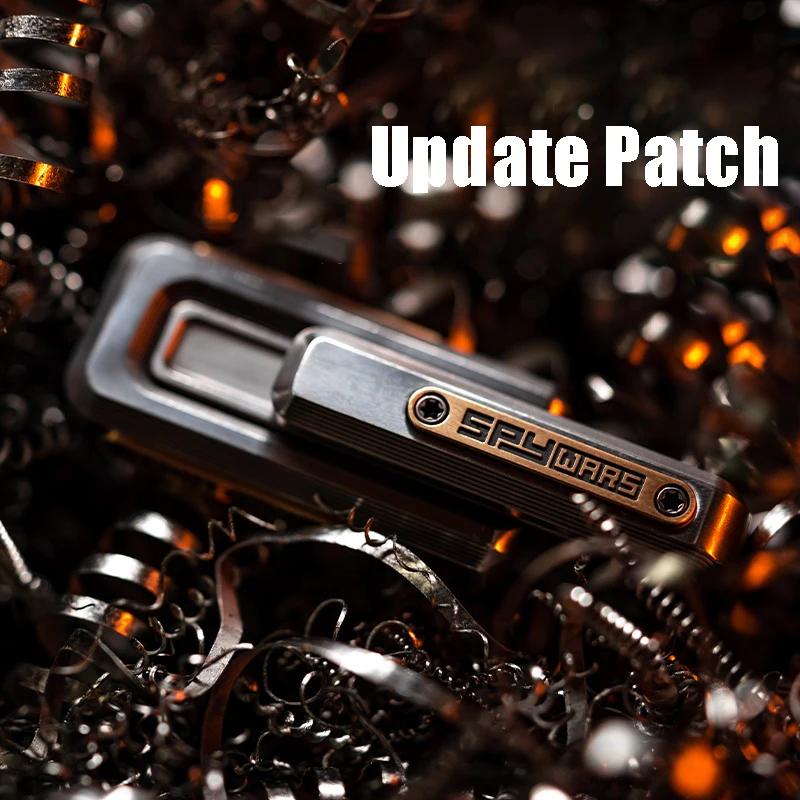 LAUTIE XLOCK 2.0 Spy Wars Update Patch Magnetic Double Push EDC