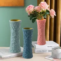 Fancy Decorative Vase Lightweight Flower Vase Unbreakable Elegant Flower Arrangement Floral Vase 1
