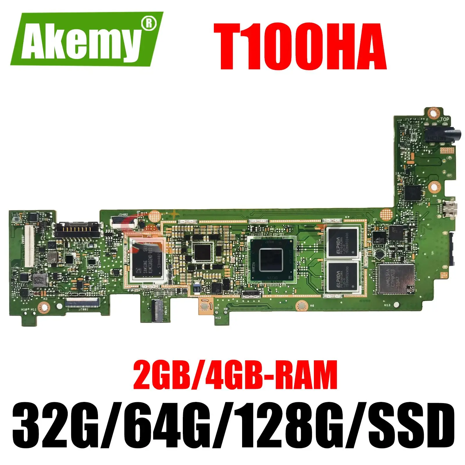 

T100HA Motherboard for ASUS T100H T100HA T100HN T100HAN Laptop Motherboard T100HA Mainboard W 2GB RAM 64G SSD