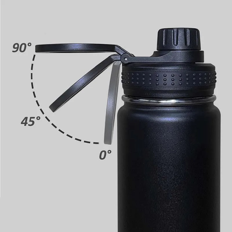 750ml Stainless Steel Vacuum Bottle With Magnetic Bracket Large Capacity Insulation Water Bottle For Travel Sports Water Cup view 3