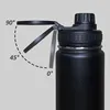 750ml Stainless Steel Vacuum Bottle With Magnetic Bracket Large Capacity Insulation Water Bottle For Travel Sports Water Cup 3
