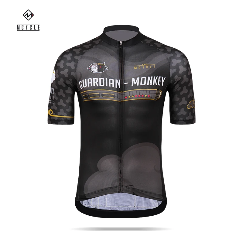 

Mcycle Custom Light Weight Skin Friendly Sportswear Breathable Quick Dry Bike Shirts Mens Cycling Jersey Short Sleeve