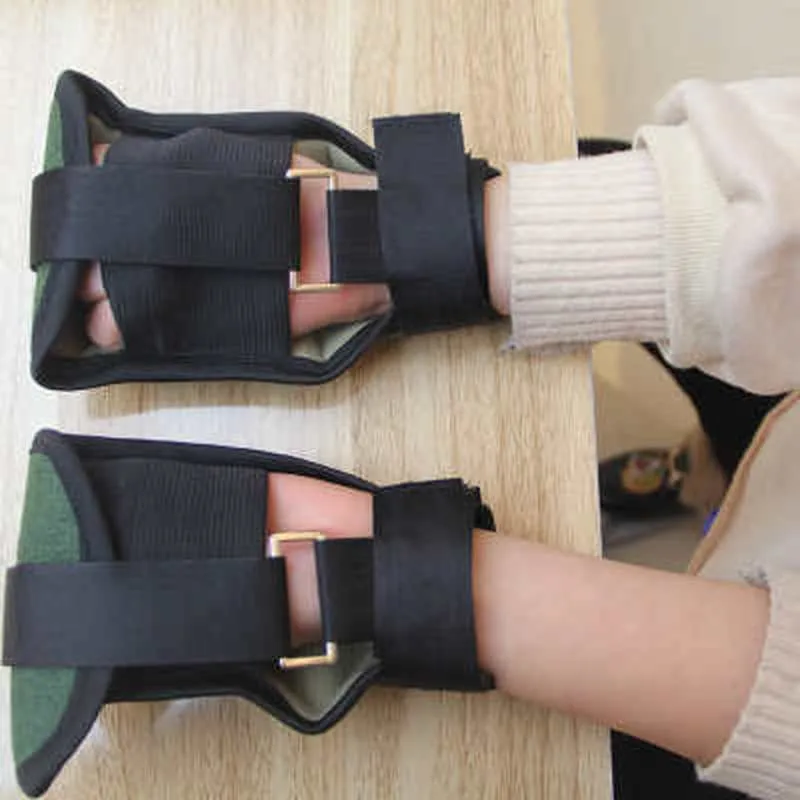 Guantes de rehabilitación para dedos, equipo de entrenamiento para pacientes, antideslizante, transpirable, de mano y puro fijo