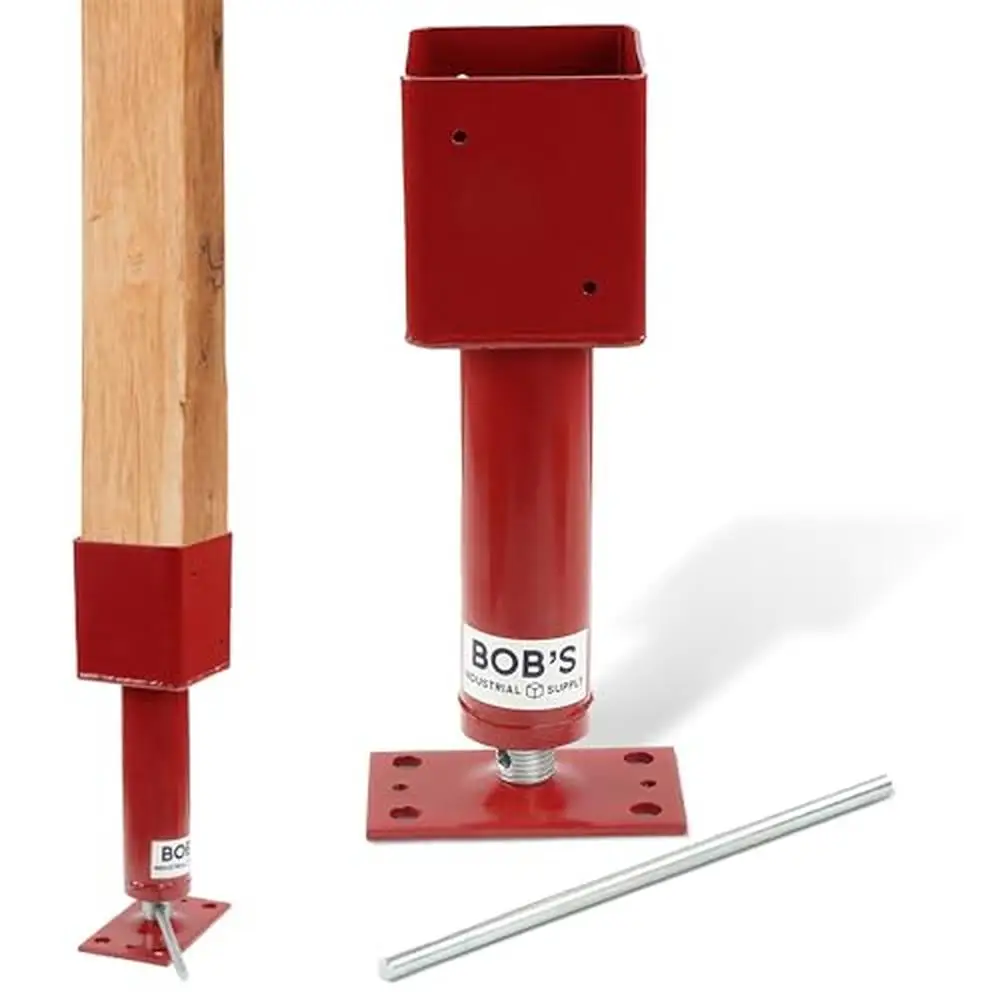 Adjustable Steel Screw Jack Post 1 Pack House Repair Support Beam Leveler