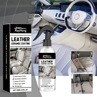 Automobile Leather Ceramic Coating Spray Leather Renovation Decontamination Brightening Maintenance Cleaning Polishing Spray 1