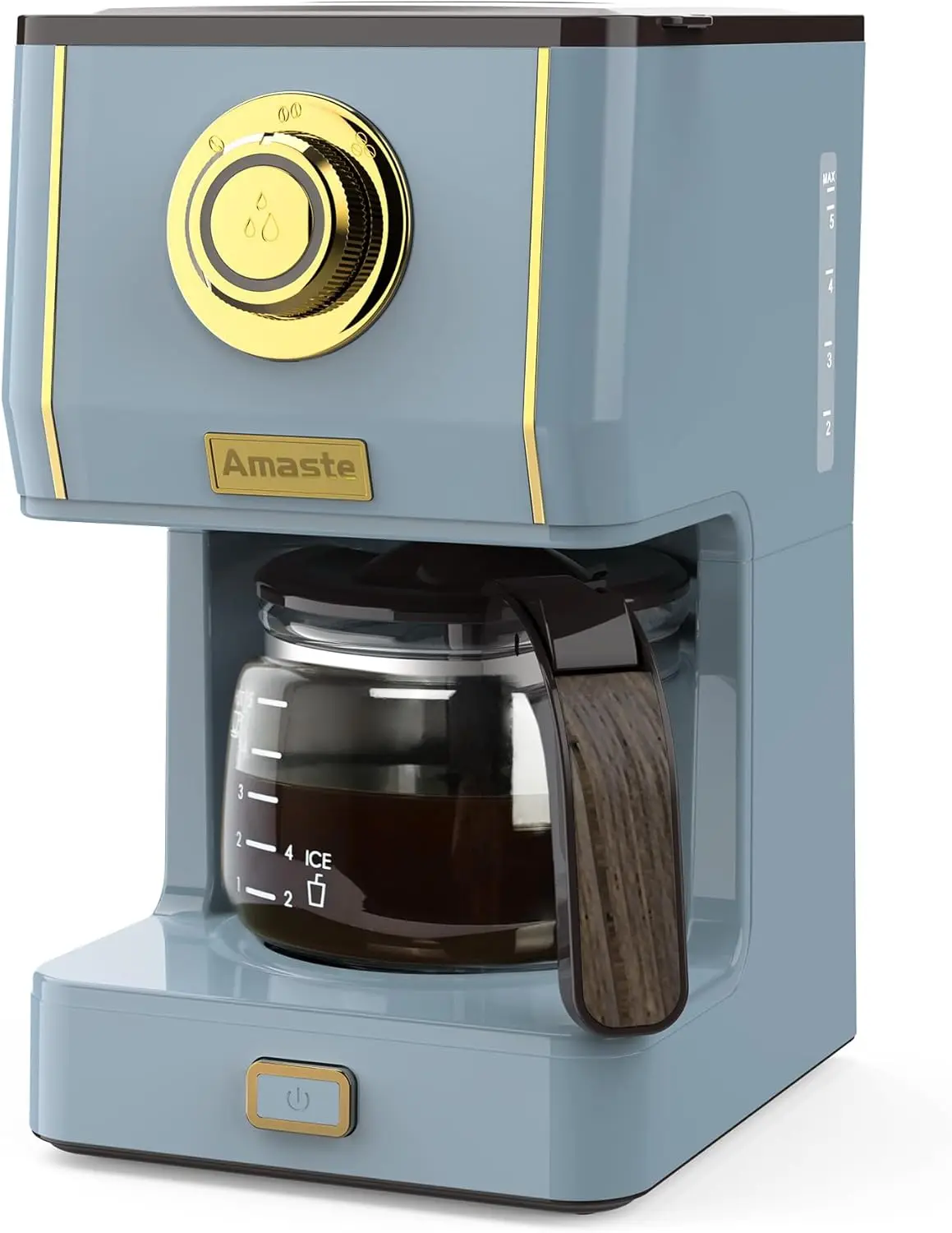 Amaste Drip Coffee Maker with Reusable Filter - ما...
