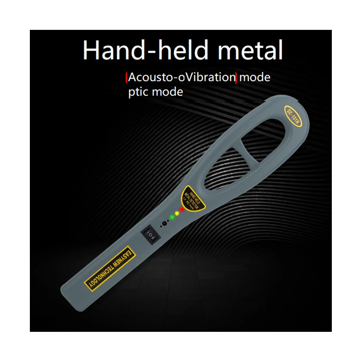 ProfessionalGC101HMetalDetectorsHandheldSecurityInstrumentHighSensitivityScanner