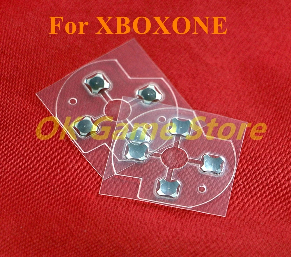 200 Pezzi Di Ricambio D Pad D-Pad Metal Dome Snap Pcb Board Buttons Pellicola Conduttiva Per Controller Xboxone Xbox One