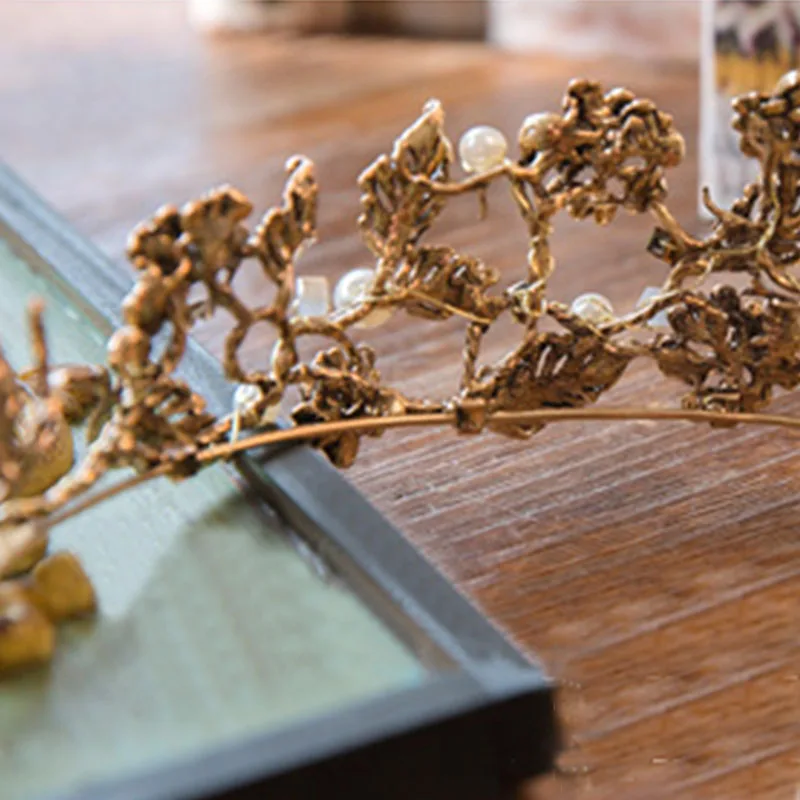 【kiso】ゴールドクラウン ヘッドアクセサリー kiso design ゴールドクラウン 結婚式 ヘッドアクセサリー