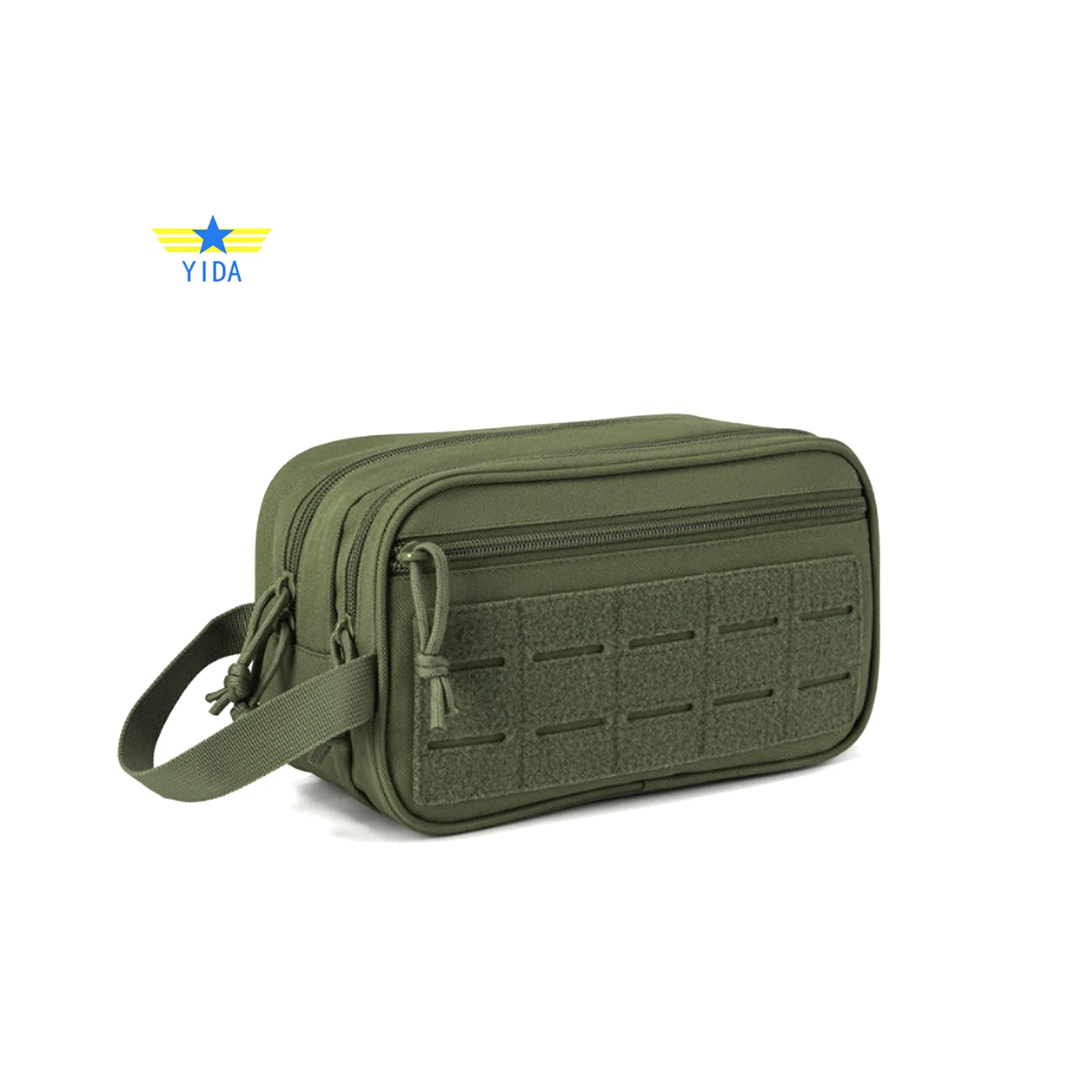 Waterproof Tactical Toiletry Bag for Men with Molle Pouches