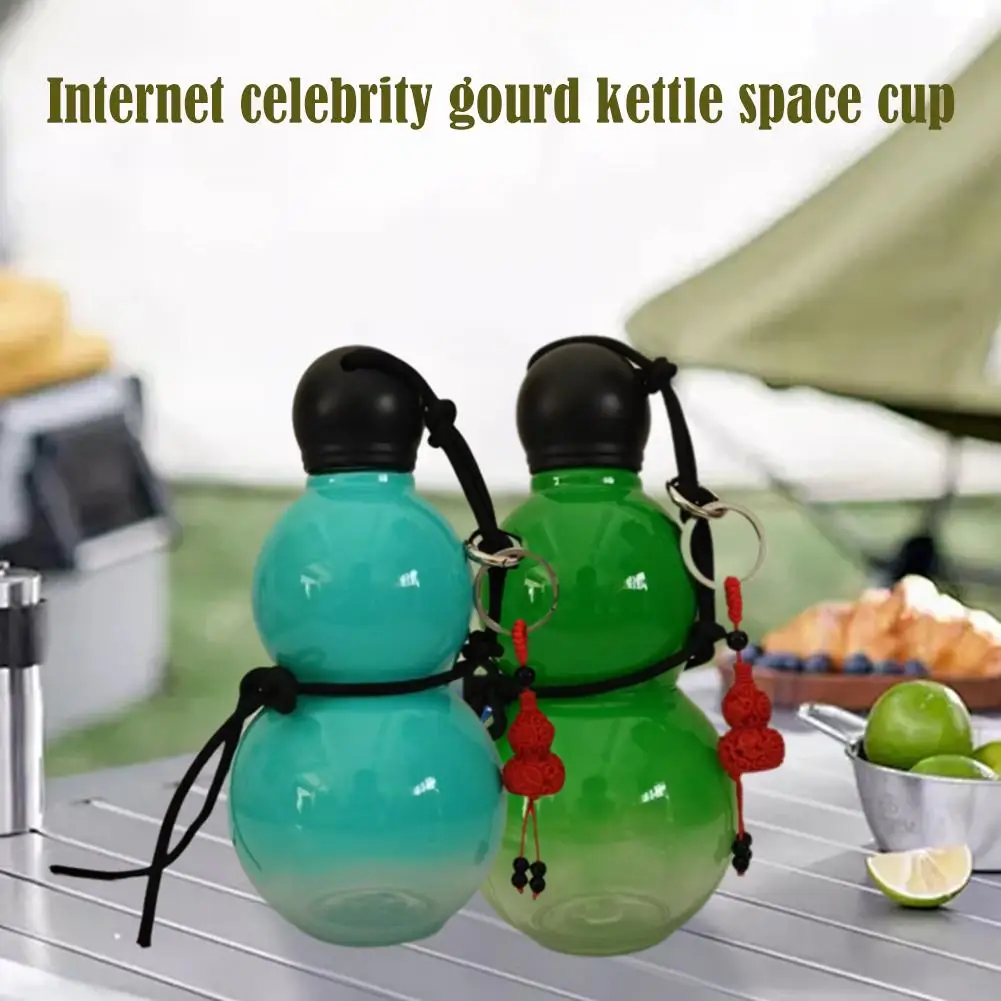 Hulu Large Capacity Carry On Water Bottle Popular Suitable For Home Portable Outdoor Sports Creative Fashionable Cup 800ml