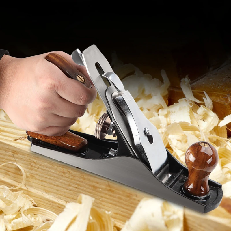 Woodworking Hand Tools Wood Trimming Tool Woodworking Planer Alloy Steel Mini Hand Planer European Flat Plane Bottom Edge Wood Trimming Plane DIY Carpenter Tools