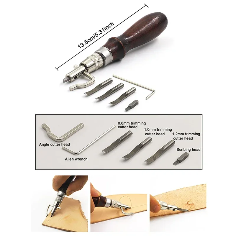 Professional DIY Leather Craft Hand Tool Set 28pcs/48pcs/59pcs