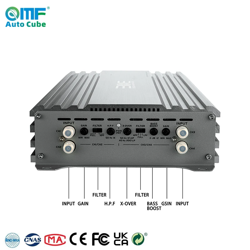 khuong8899專用 4 CHANNEL POWER AMPLIFIER DS18 ELITE ZXI.4 Full-Range 4-Channel Class D audio power