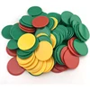 Plastic Bingo Markers Chips 4 Colors 37MM Counting Coins Children Adullts Party Games Juegos De Mesa Familiares Divertidos 2