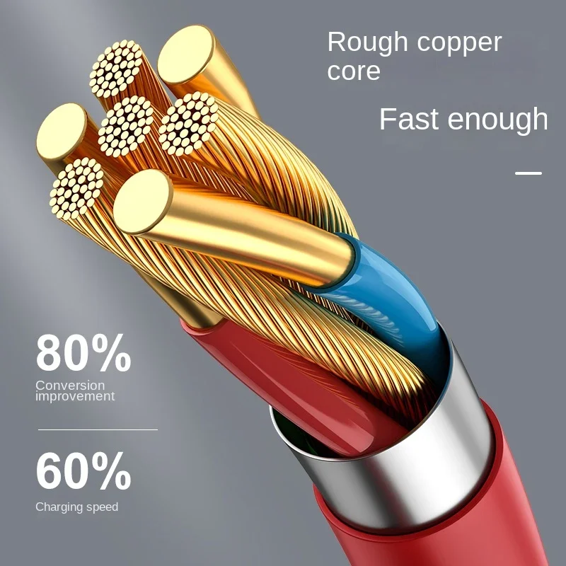 80W SUPERVOOC 2.0 Fast Charger Cable - USB Type C