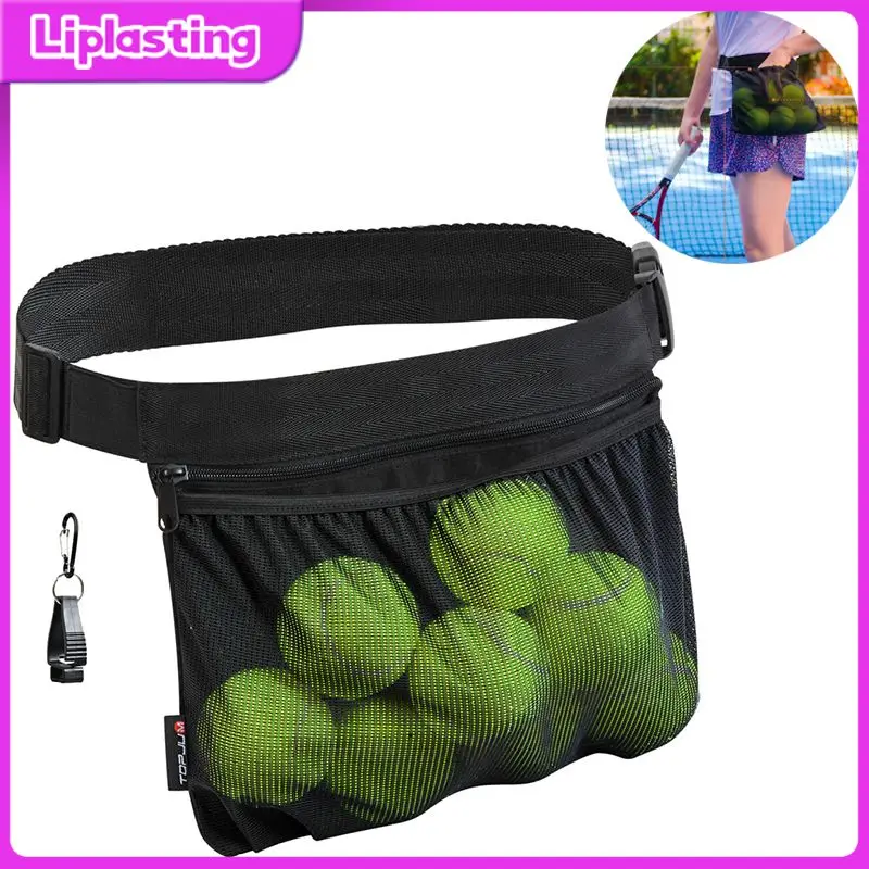 Professional Tennis Ball Waist Bag Adjustable Belt Multifunctional