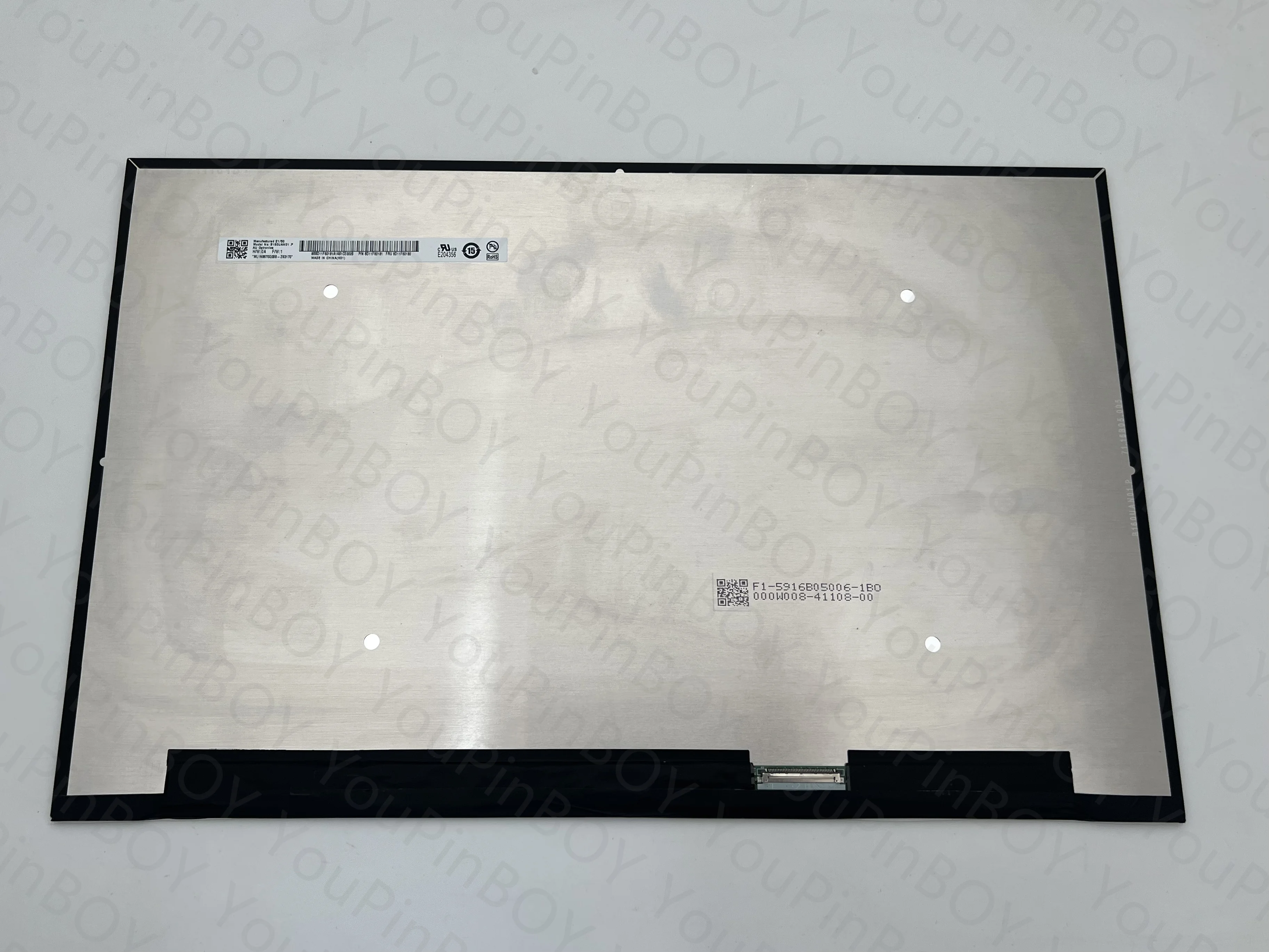 LCD 디스플레이 화면, B160UAN01.P, B160UAN01.Q, NV160WUM-NY2 TL160VDMP01-00, TL160VDMP01, EDP, 40 핀, 1920x1200, 165HZ, 16 인치