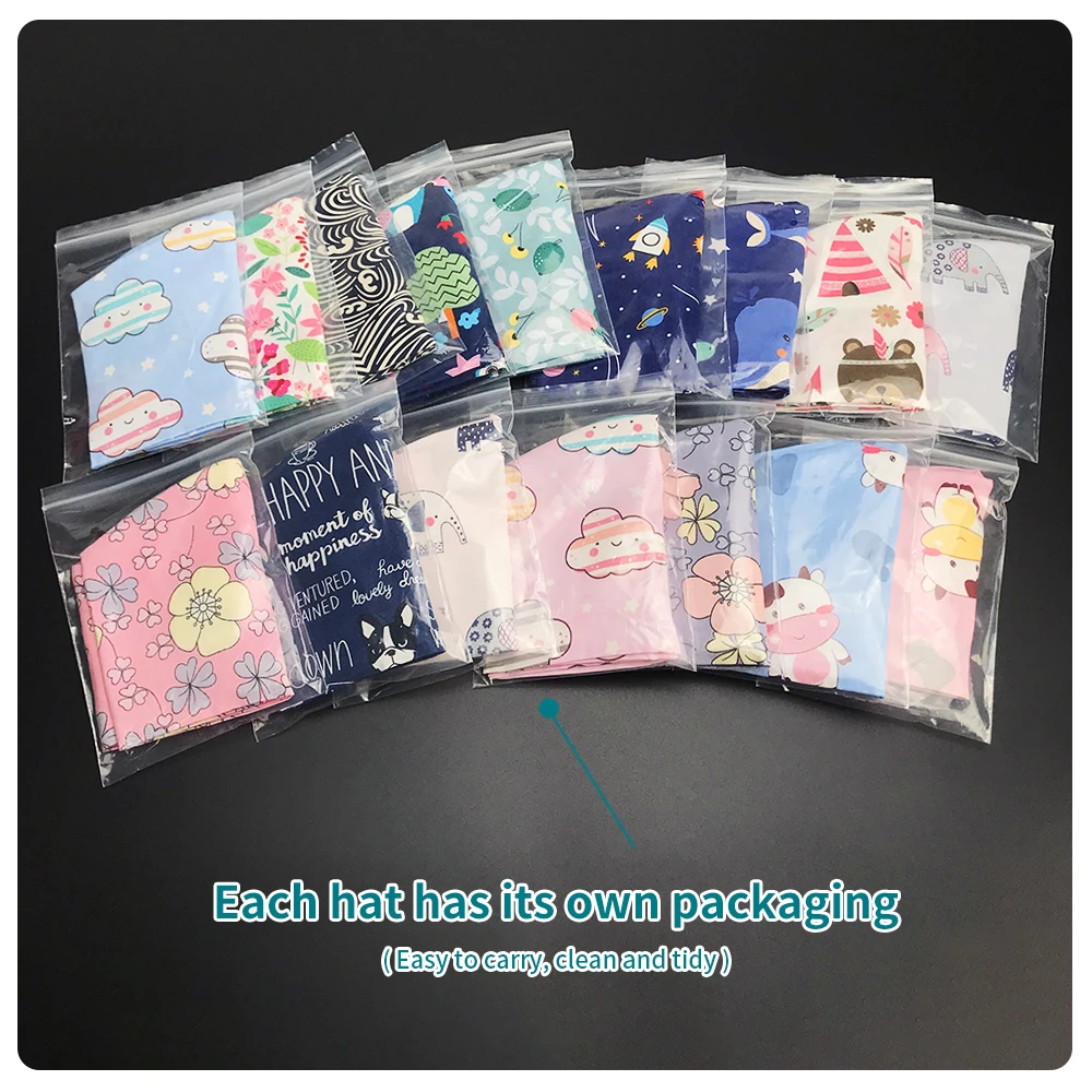 High quality fashion pure cotton flower printing medical surgical cap nurse hair care Baotou scrub cap beauty salon nursing
