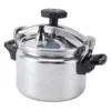 Pressure Cooker Universal Compound Bottom Easy to Open and Close Aluminium Pressure Canner for Gas Cooktops Flat Top Cooktops In 1