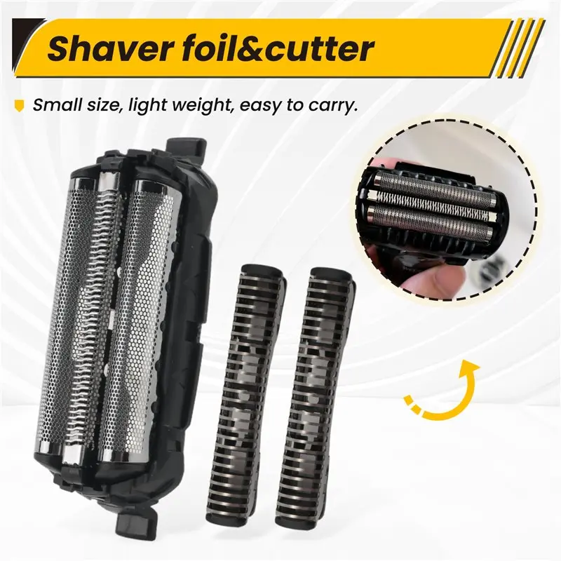 B51CNEW 파나소닉 ES9510 ES-9013 ES9087 ES9068 ES8101 ES8103 ES8109 면도기 헤드용 면도기 교체용 내부 커터 및 포일