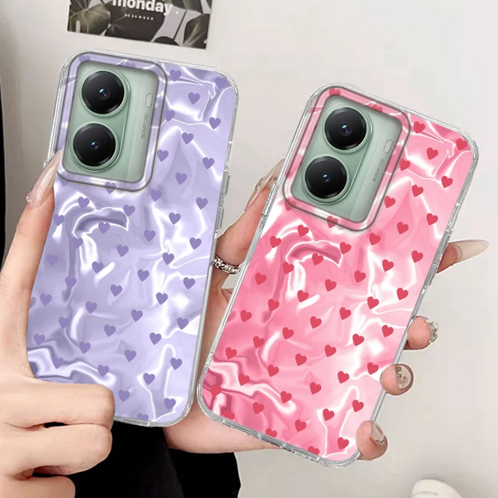 Colorful Love Heart Luxury Phone Case