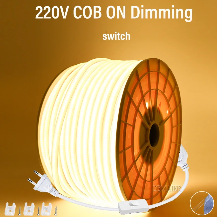ตัวเลือกสินค้า ไฟ LED COB ปรับความสว่าง กันน้ำ 360 ดวง