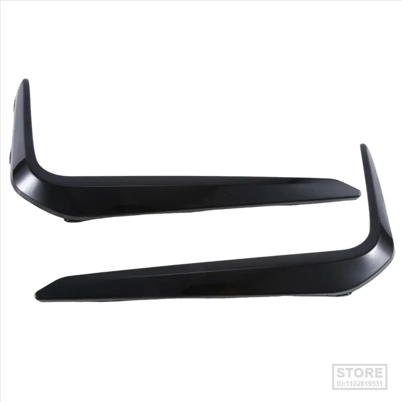 For BMW 5 Series G38 M Sport Black Car Fog Lamp Cover Trim Strips car fog lamp cover