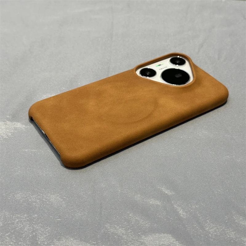 فاخر ماتي ريترو تقليد جلد الغنم المغناطيسي لحالة M...