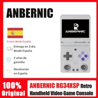 ANBERNIC RG34XXSP Флип-ручная консоль 3,4-дюймовый IPS-экран Linux 64-битный 64G 5000+ игр поддерживает 5G WIFI HD-MI ТВ-выход потоковая передача