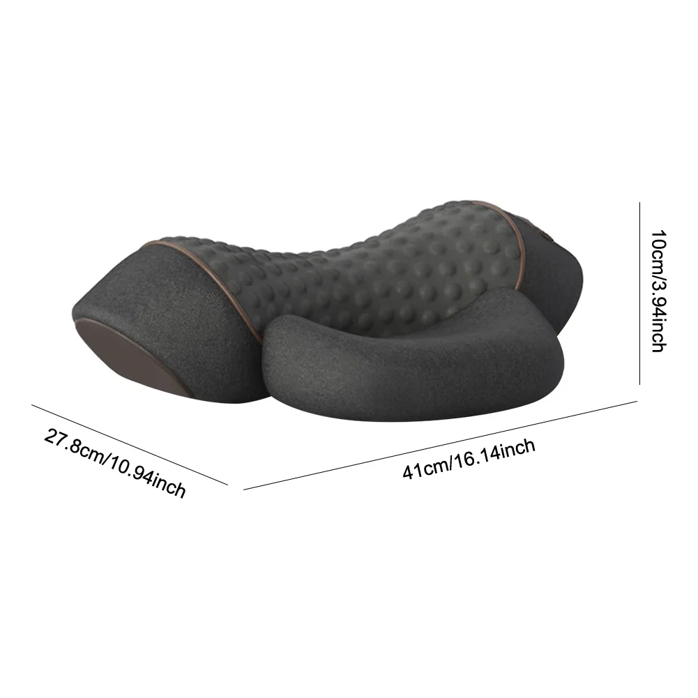 Electric Neck Massager With Heat And Vibration For Stress Relief_voghion.com